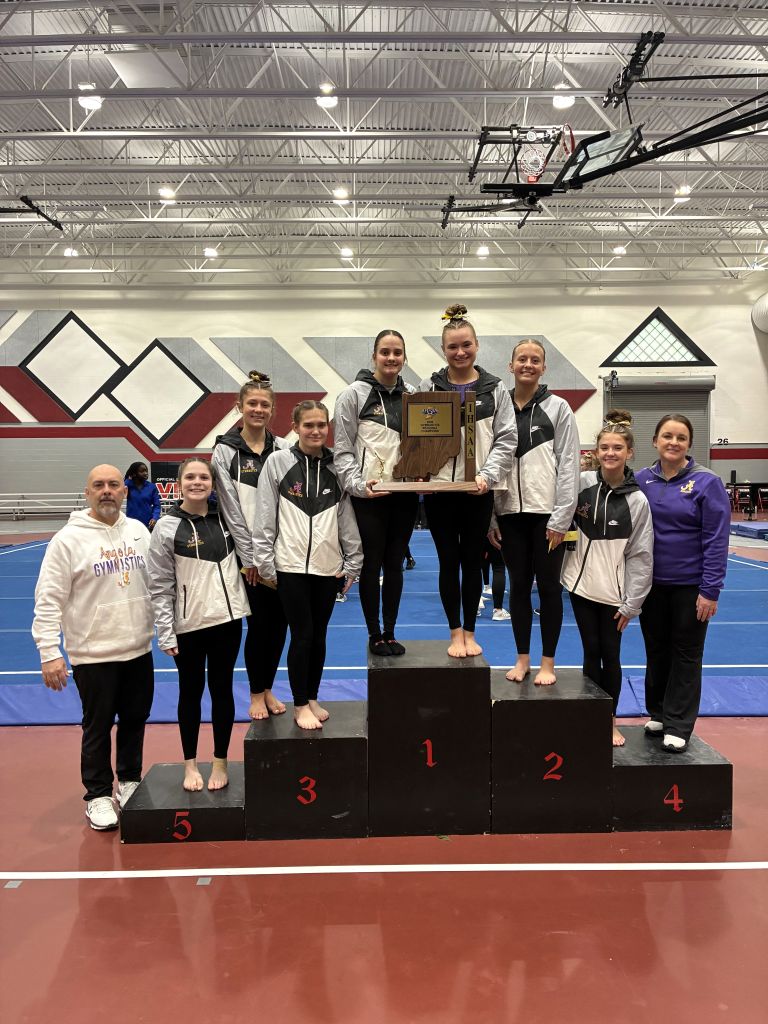 Angola gymnastics team win Regional Title